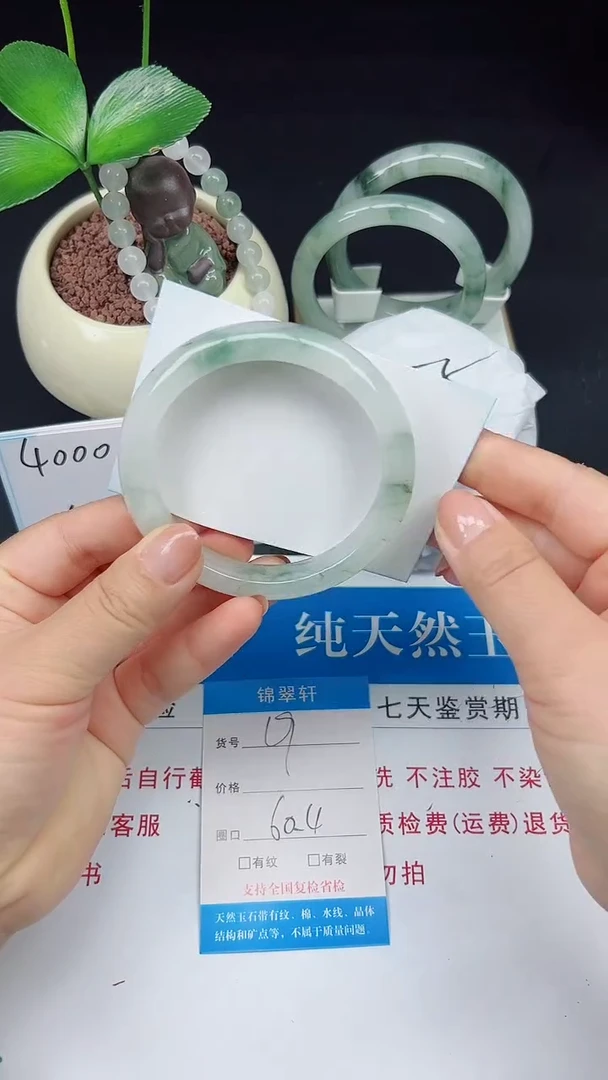 未镶嵌手镯石英质玉19-60/61