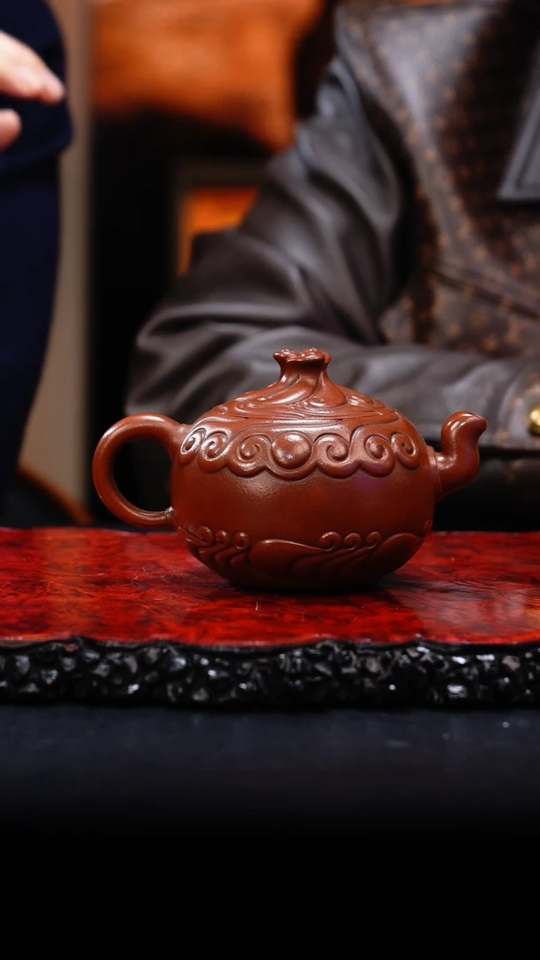 【闪购商品】紫砂茶壶32 日月同辉,SPH,大红袍