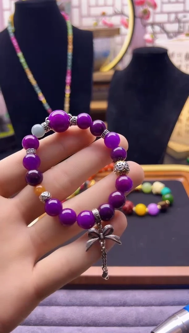 【闪购商品】苏纪石（舒俱来）手链银S925镶嵌S271