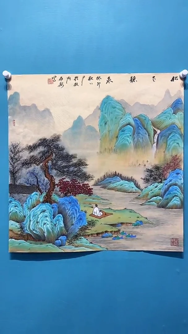 国画画都展厅国画作品B16