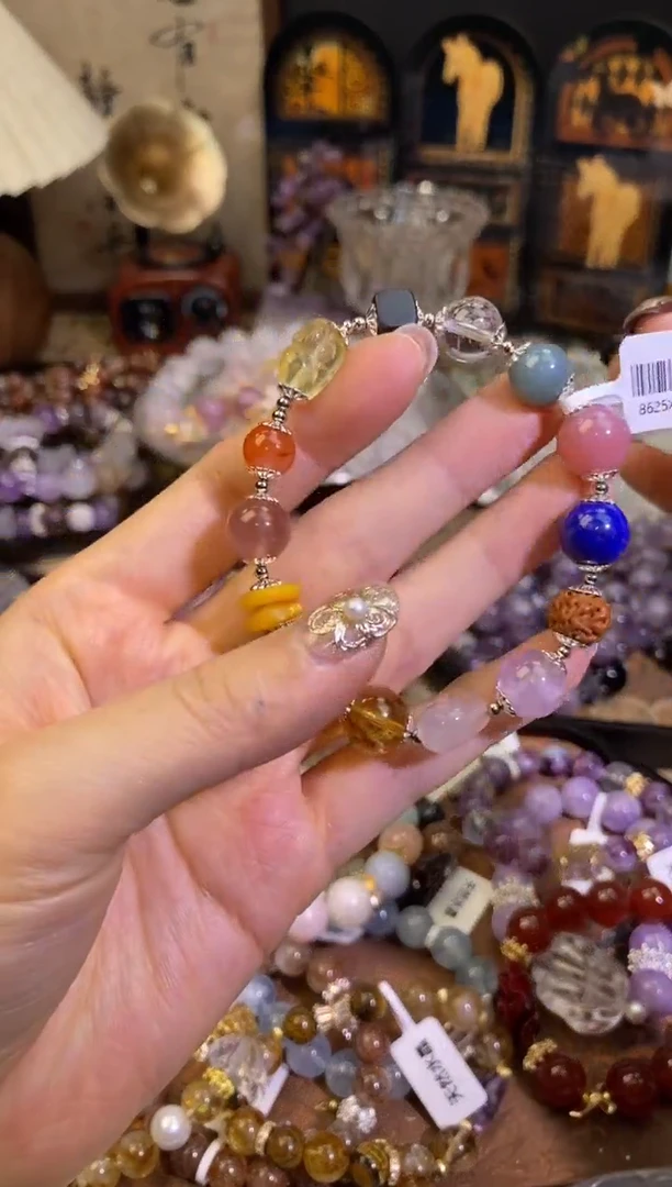 【闪购商品】水晶手链未镶嵌120手串