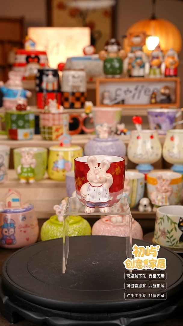 瓷初屿手绘陶瓷餐具
