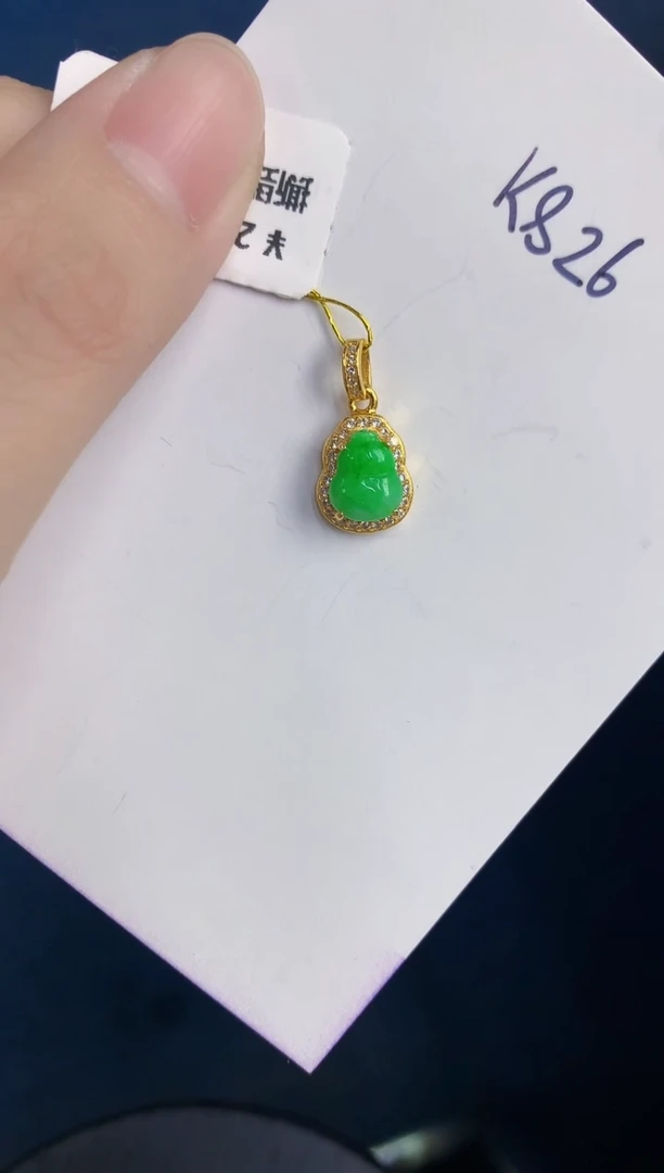 颈饰未镶嵌翡翠天然翡翠缅甸A货