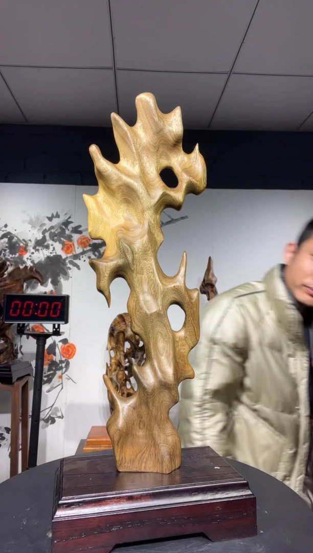 【闪购商品】金丝楠木雕金丝楠木工艺品摆件