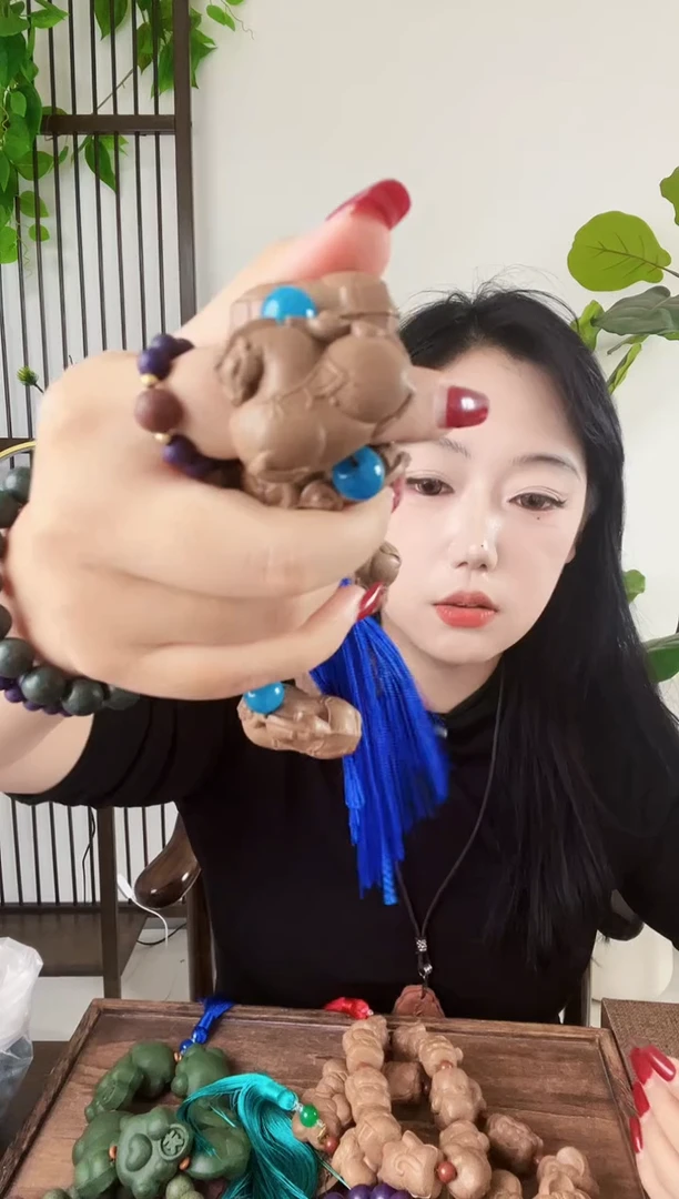 泥塑【龙涎马到成功手持】古法合香