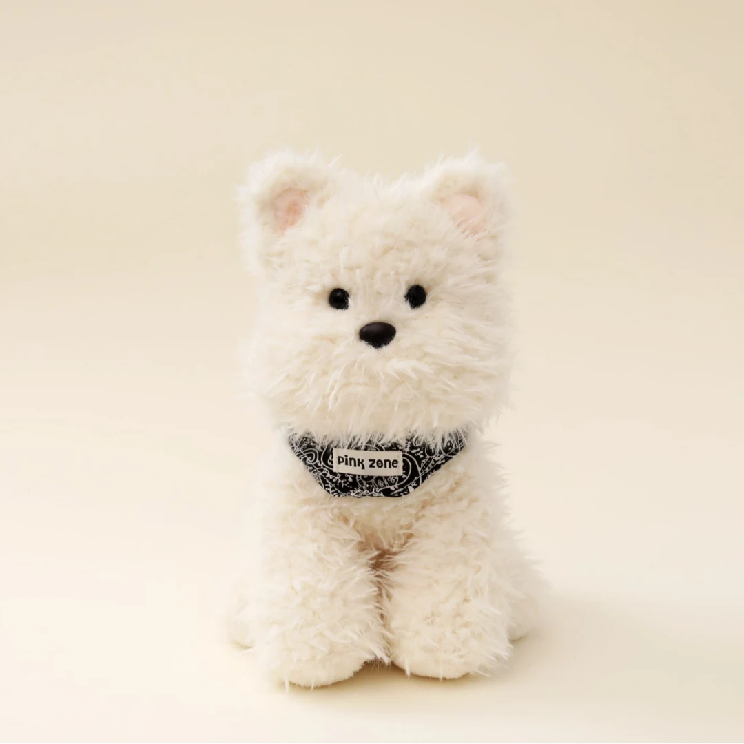 新款贵宾犬可爱毛绒玩具狗狗公仔女生礼物毛绒情人节礼物