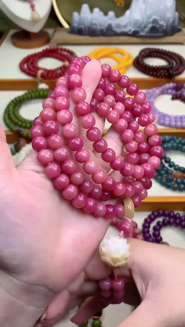 【闪购商品】白玉菩提手串暮色蔷薇