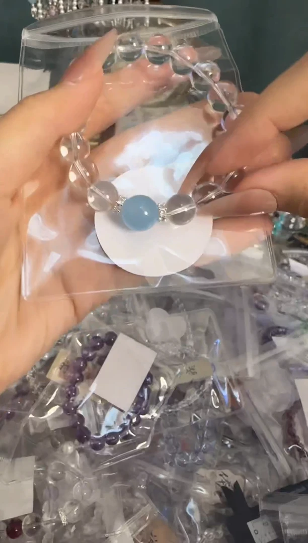 【闪购商品】水晶手链银S925镶嵌水晶 手链 银S925镶嵌