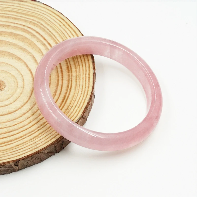 粉水晶手镯默认拍下默认接受多样性发一