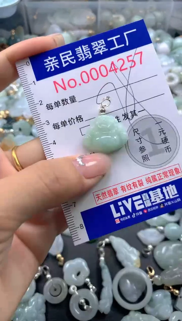 颈饰未镶嵌翡翠4257