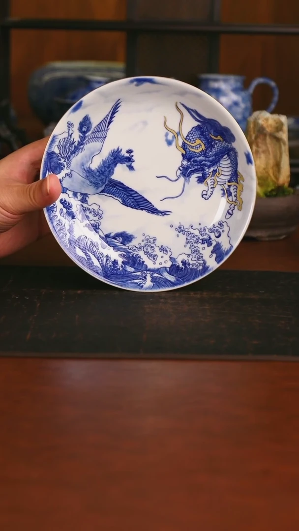 乘***啊景德镇手工手绘的