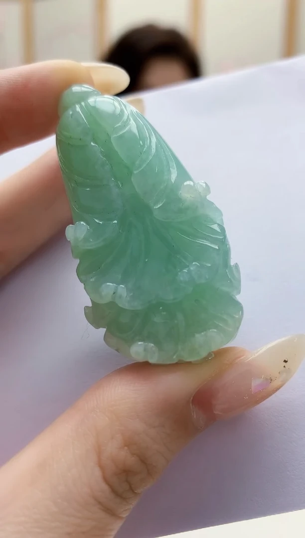 未镶嵌定制翡翠4829jw-毛货挂件196