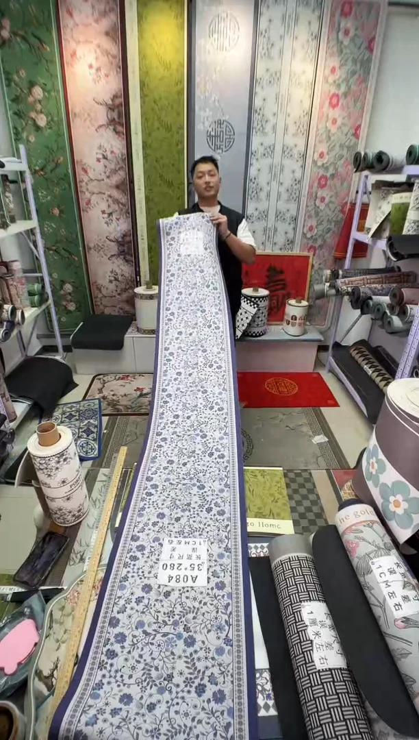 混纺40 240 牵牛花微瑕