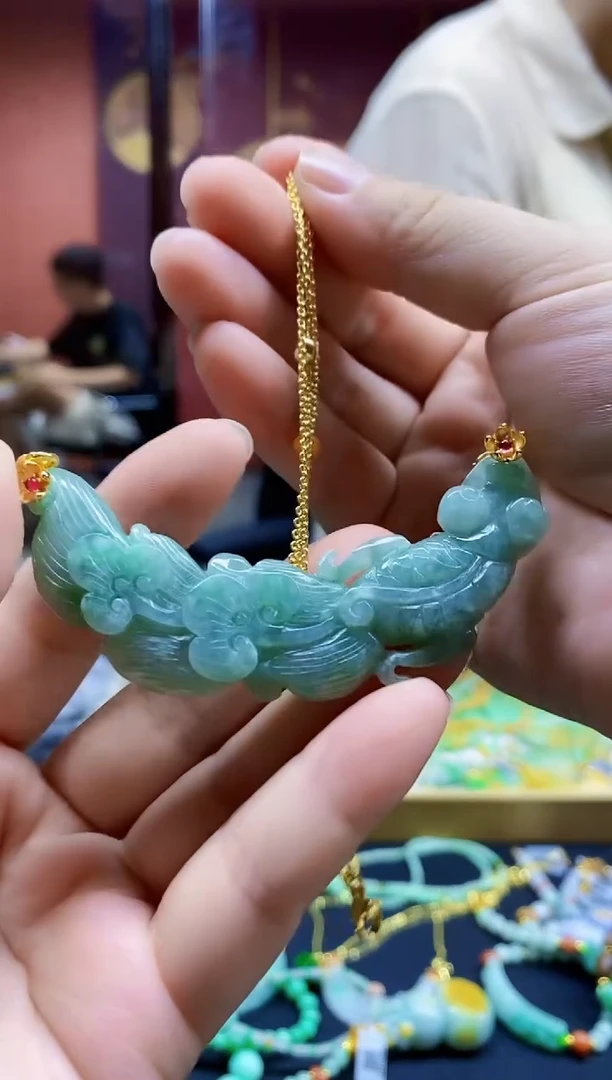 颈饰未镶嵌翡翠翡翠吊坠