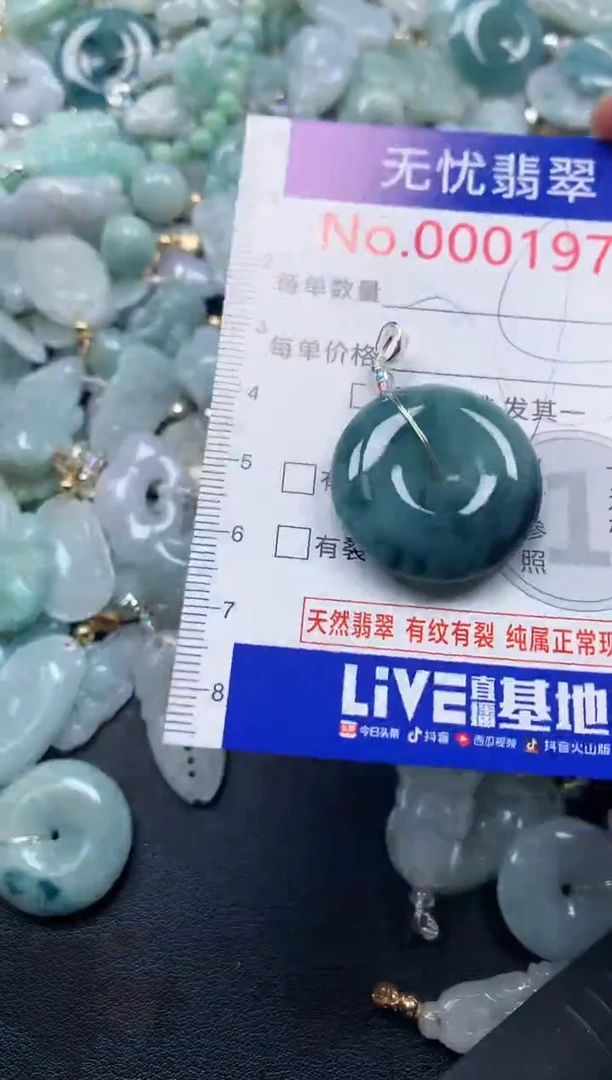 颈饰未镶嵌翡翠1975