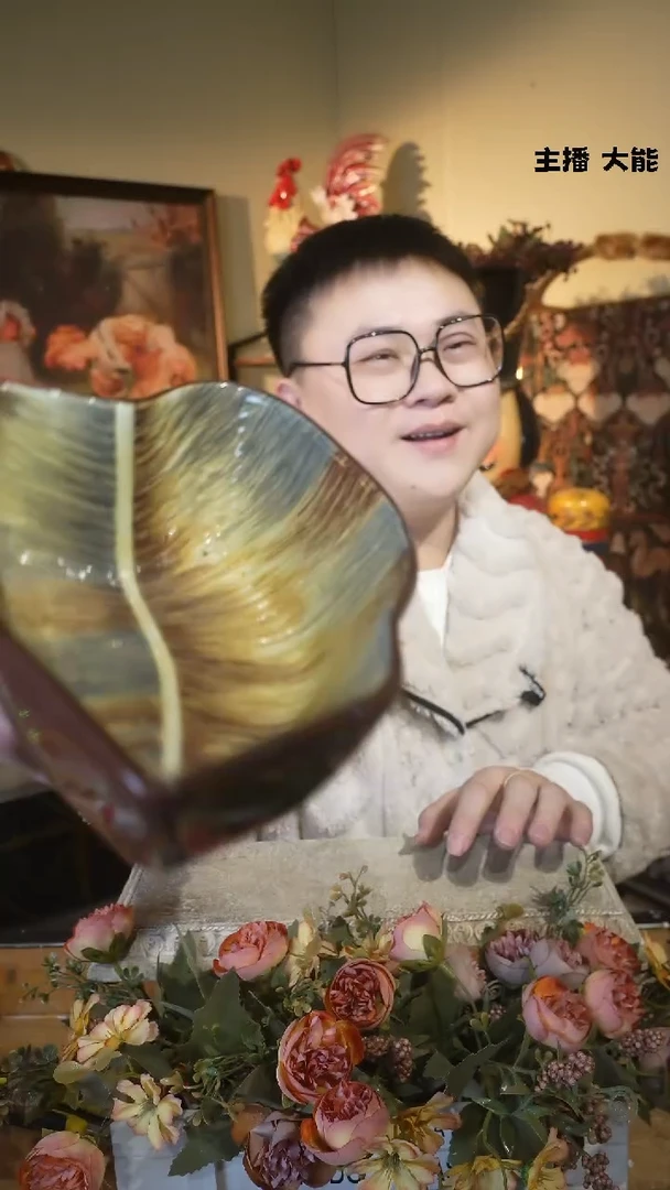 【闪购商品】默认微瑕高端树脂陶瓷摆件W173