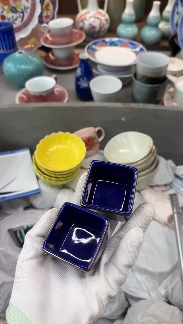 盖碗鹤*嫣瓷器瓷器瓷器瓷器