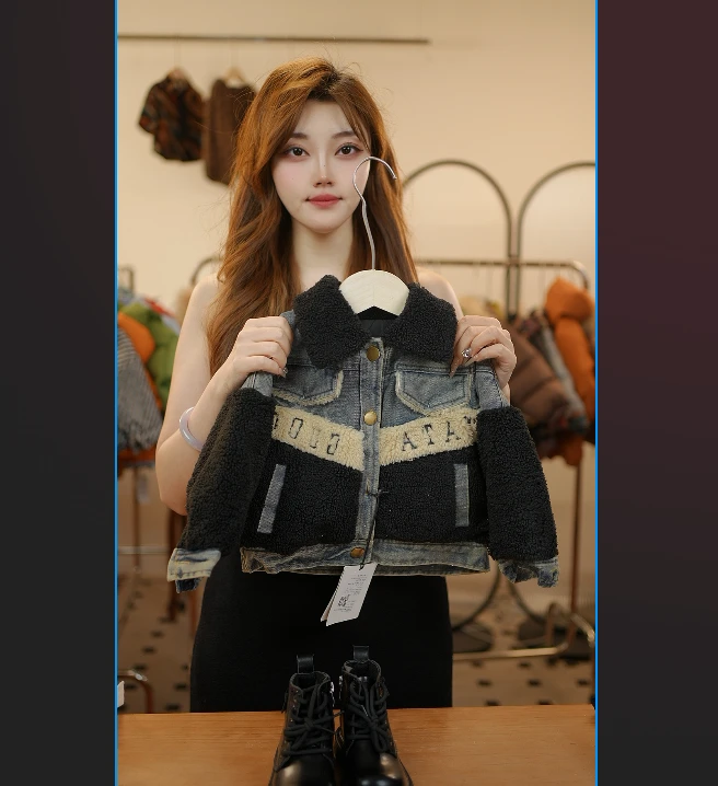 2026新款儿童冬季加厚保暖洋气棉衣外套28905