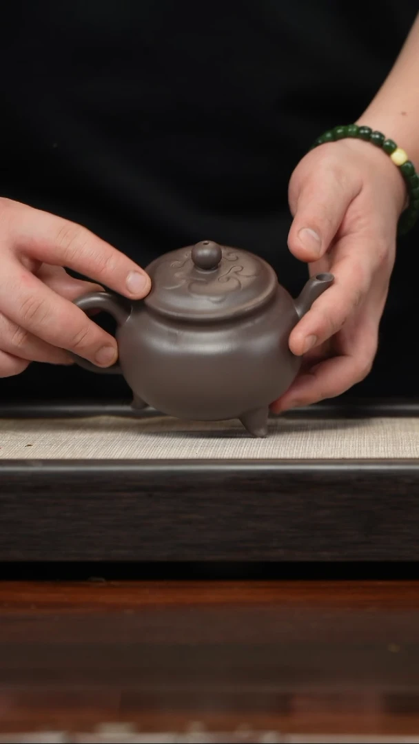 【闪购商品】紫砂茶壶大彬如意