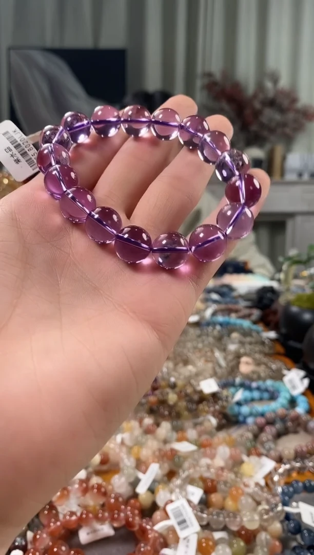 未镶嵌手链水晶小*紫水晶