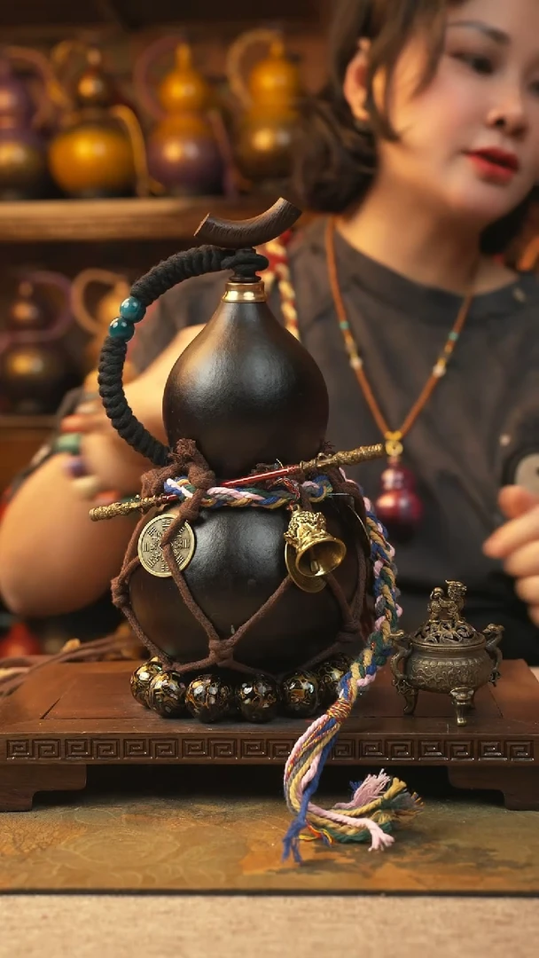 497大漆一物一拍记葫堂出品【不带手串】