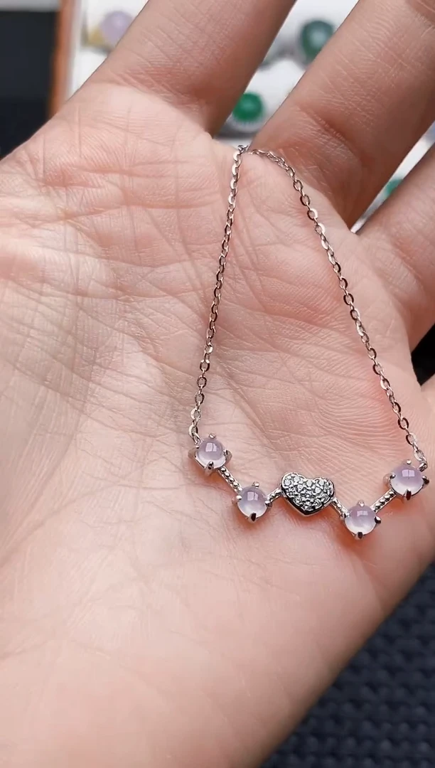 银S925镶嵌戒指翡翠0137