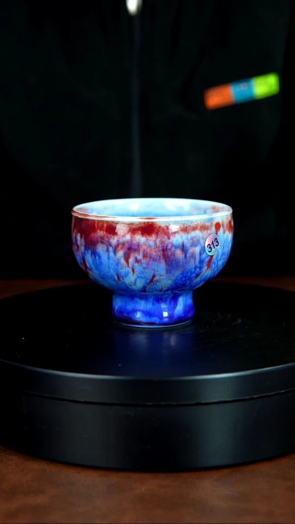 313号/禹州神垕特产】原矿原产地钧瓷茶具