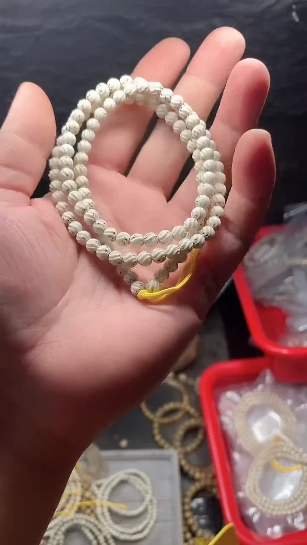 星月菩提吊坠海南星月菩提《Y68》6X6长串