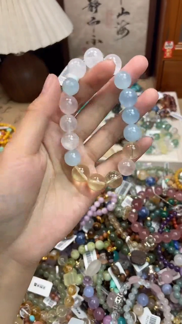 未镶嵌手链水晶444