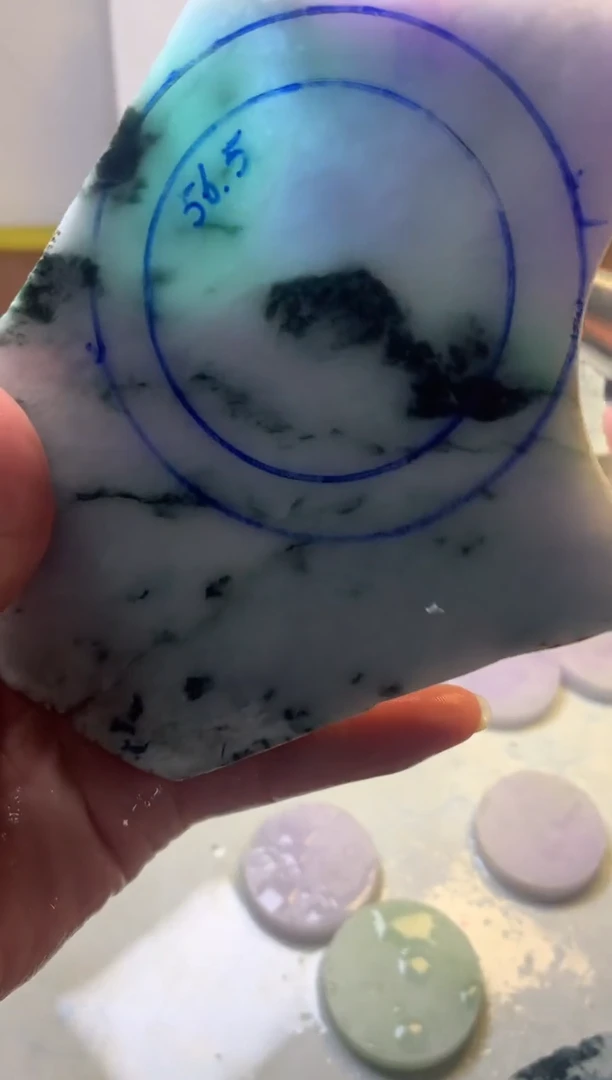 散珠翡翠翡翠玉石