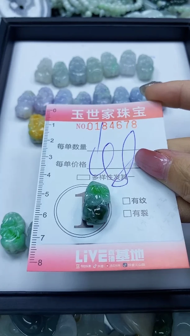 【闪购商品】翡翠颈饰未镶嵌闪购0184678