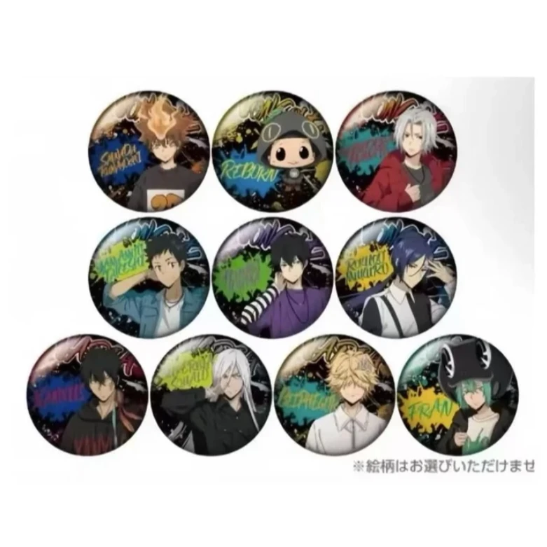 【拆包】日谷家庭教师场贩吧唧送特典卡片盲抽（默认代拆）