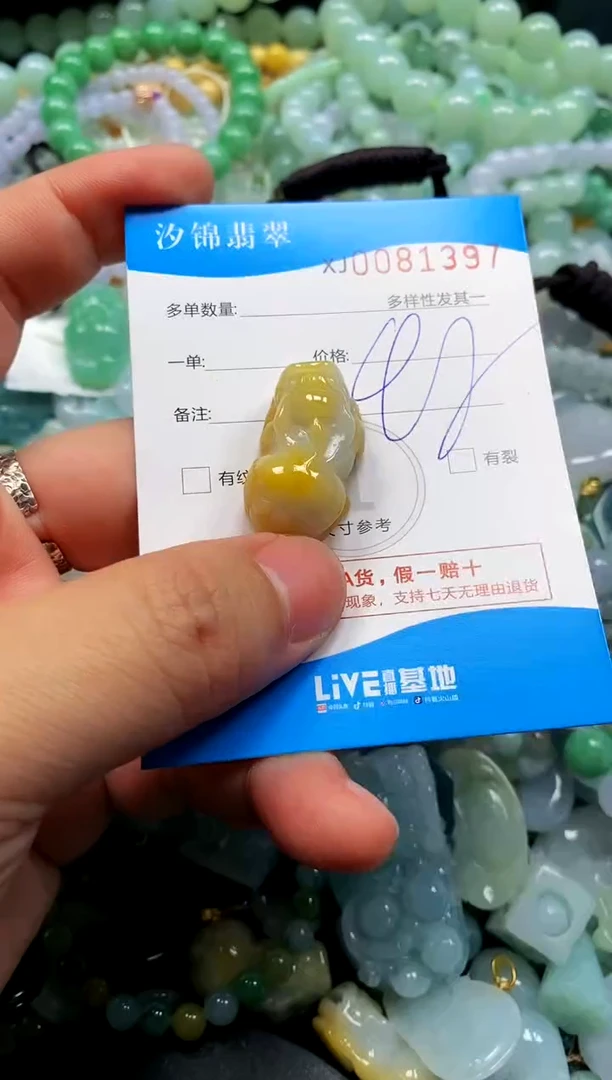 颈饰未镶嵌翡翠闪购商品0081397
