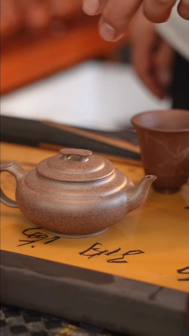 茶壶紫砂原矿手工制作