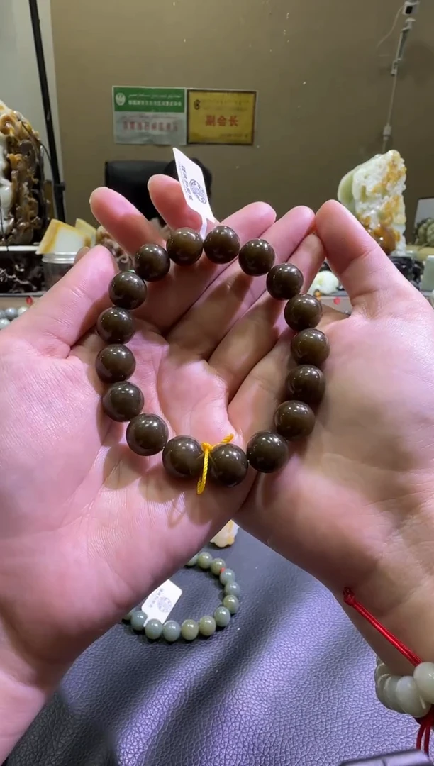 未镶嵌手串和田玉且末蓝手串（产地直发）