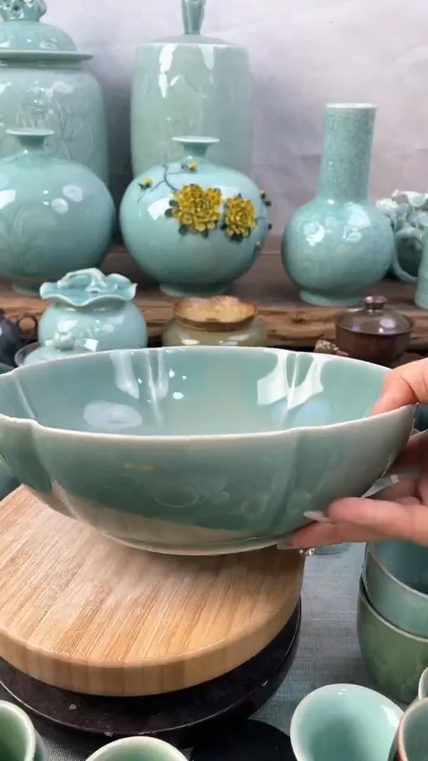 【闪购商品】特价 微瑕 慧仙青瓷