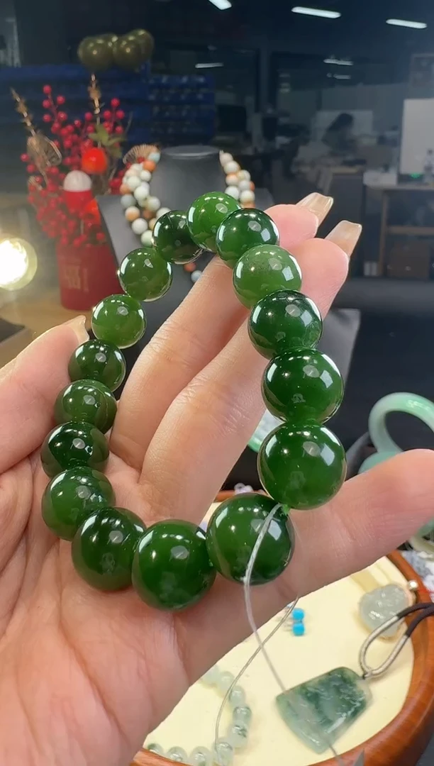 【闪购商品】和田玉珠串未镶嵌珠串