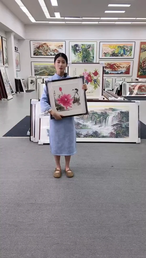 国画斗方      48*48