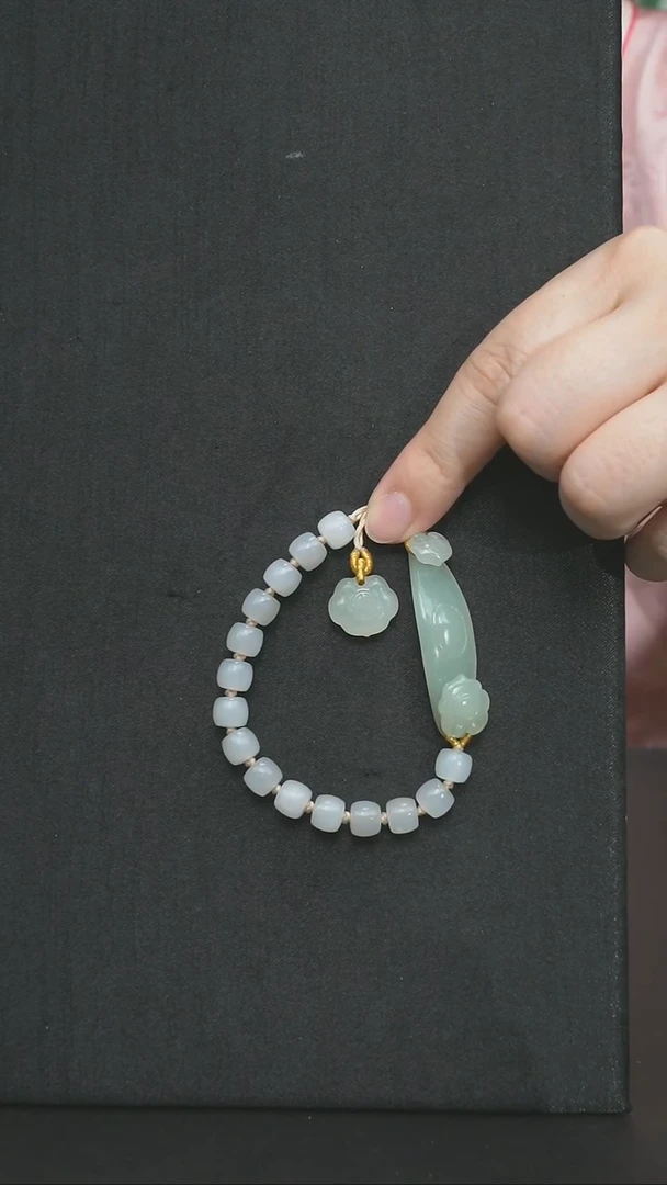 手链未镶嵌和田玉如意手链