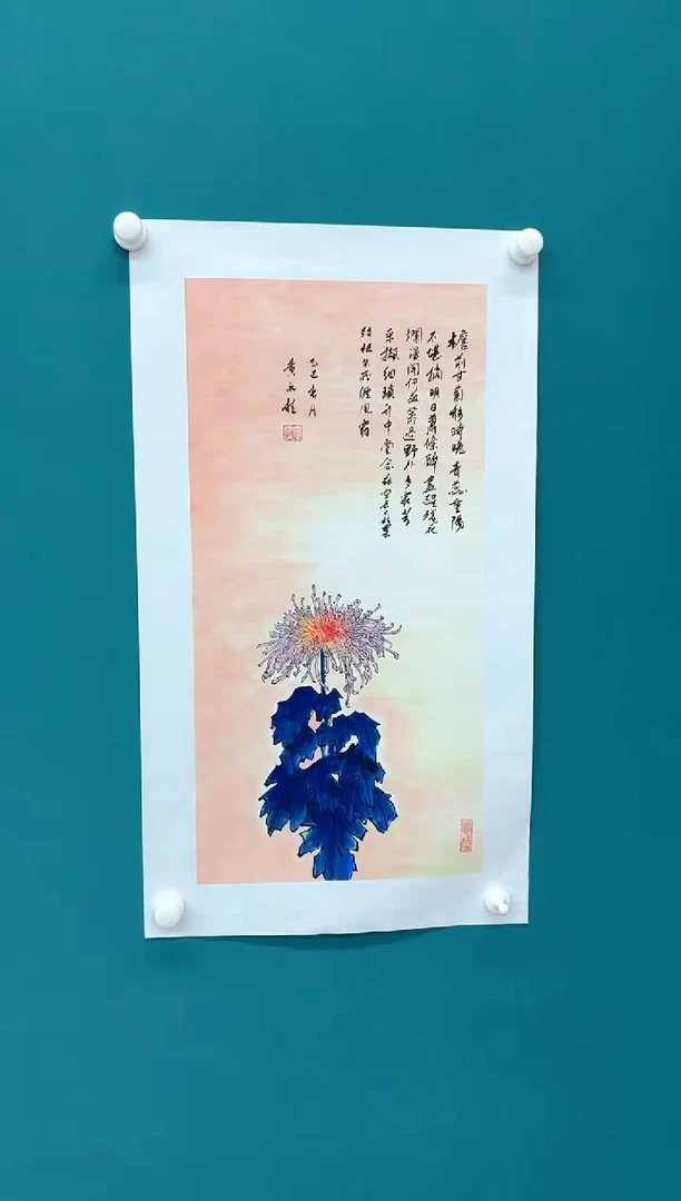 绘画国艺盛藏7月10日黄老师绘画2平尺