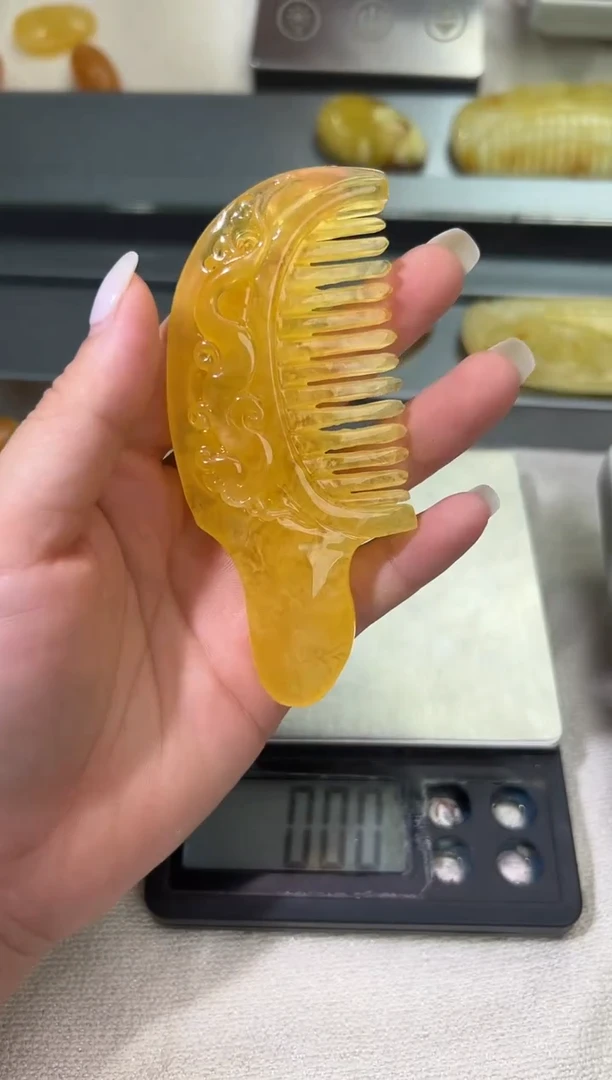 裸石琥珀未镶嵌琥珀蜜蜡吊坠