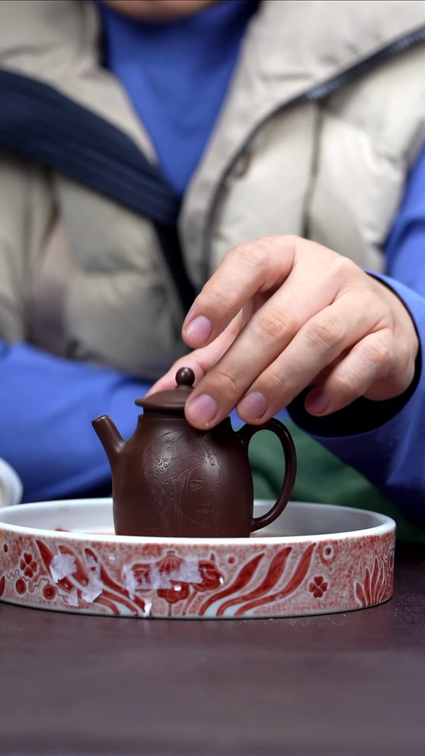 茶壶紫砂245.紫泥汲直