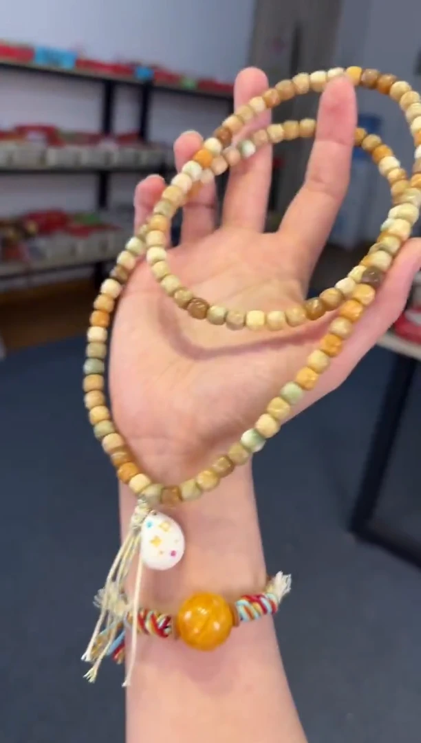 吊坠菩提根/象牙果龙脊无相多宝108颗【配饰】