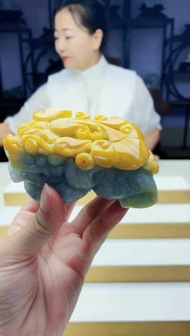未镶嵌定制翡翠毛货09190310