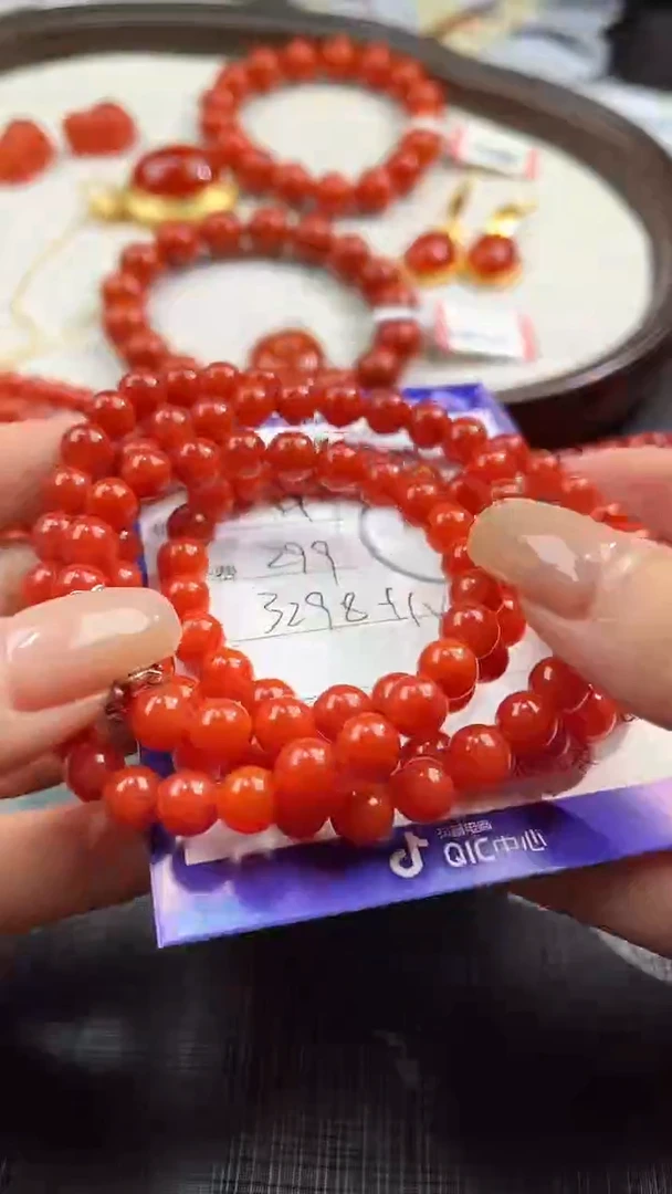 【闪购商品】南红玛瑙颈饰未镶嵌100636241