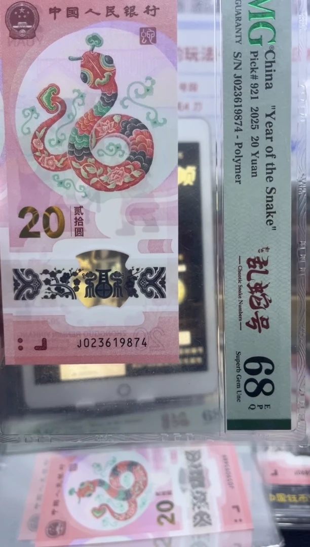 塑料蛇钞如意乱蛇号68分