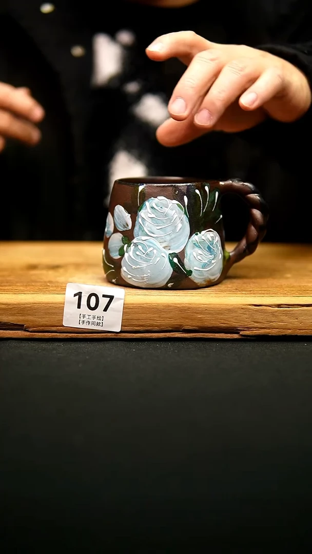 @@陶园瓷舍@@纯手工手绘@高温釉下彩