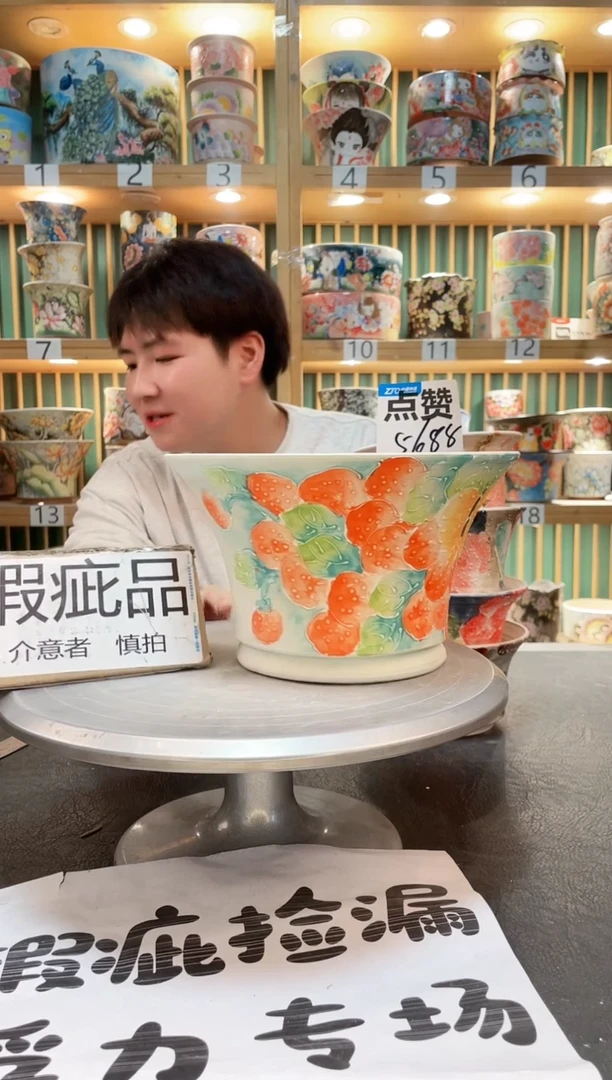 【闪购商品】瓷片默认微瑕一物一拍0224-226