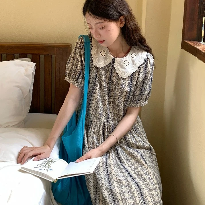 【001-300号】2025夏季新款通勤遮肉显瘦高腰连衣裙,以直播间为准！