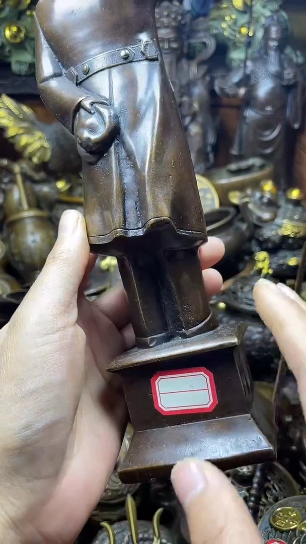 闪购链接，点击下单，有运费险，铜摆件